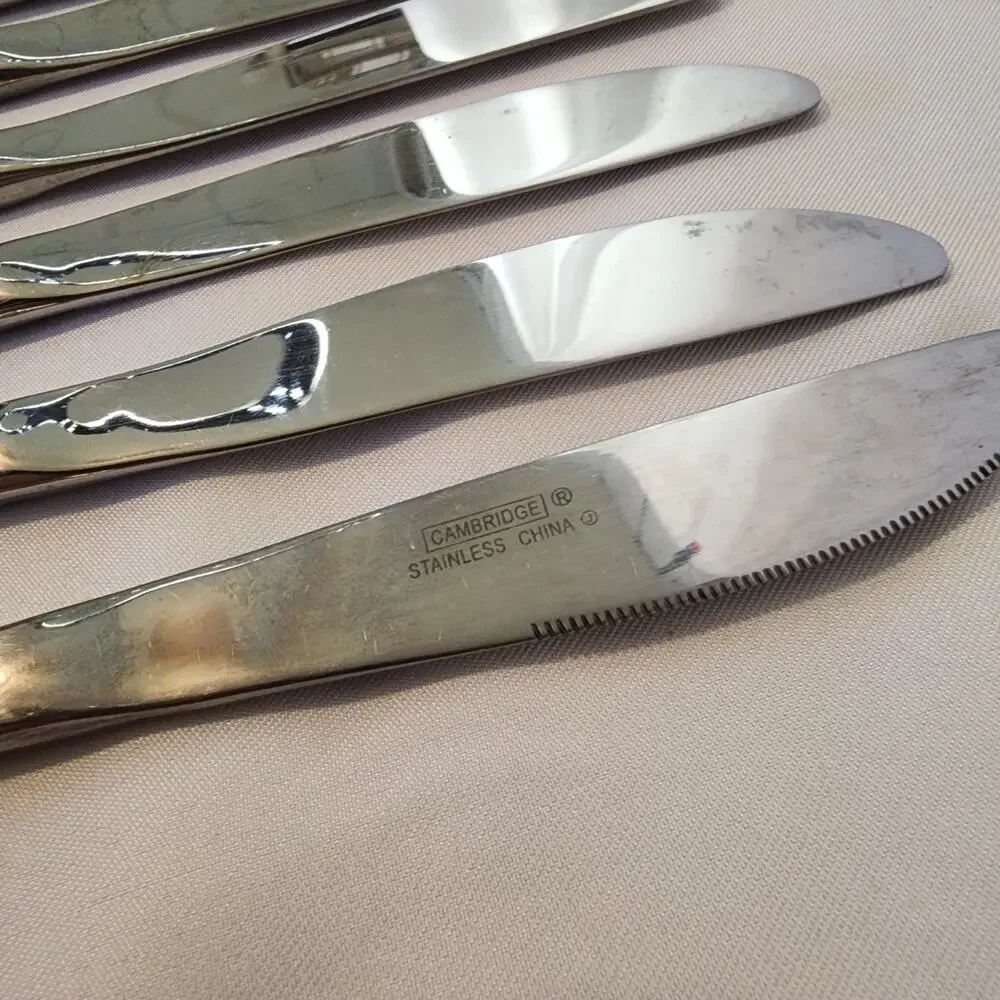 Cambridge Stainless Steel Utensil Lot Of 31